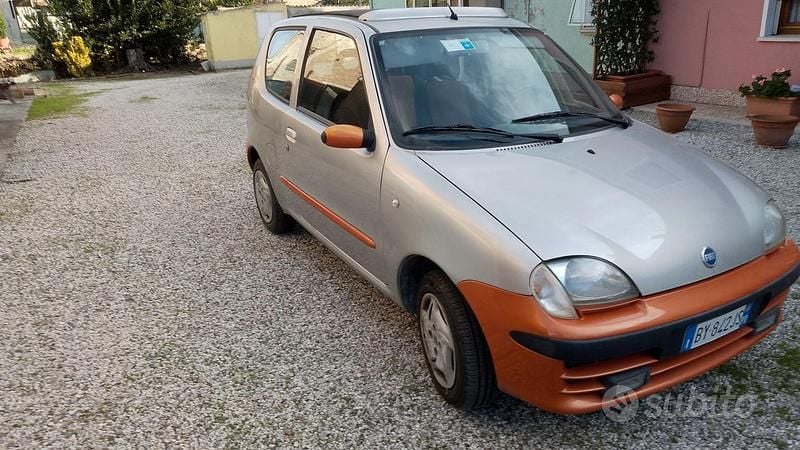 Usata Fiat 600 2002 Grigio Cabrio