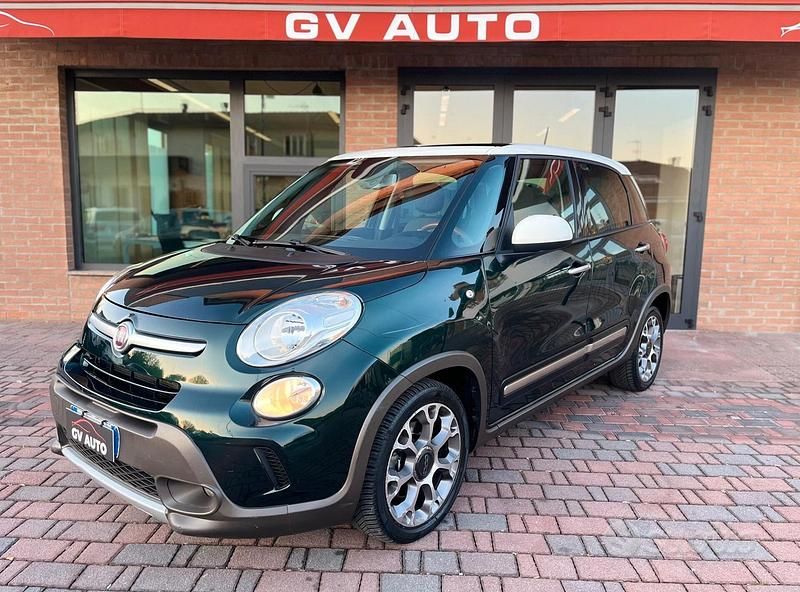 Usata Fiat 500L Trekking 120 CV (88 kW) 2014 Verde Monovolume