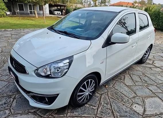 Usata Mitsubishi Space Star 71 CV (52 kW) 2017 Bianco Utilitaria