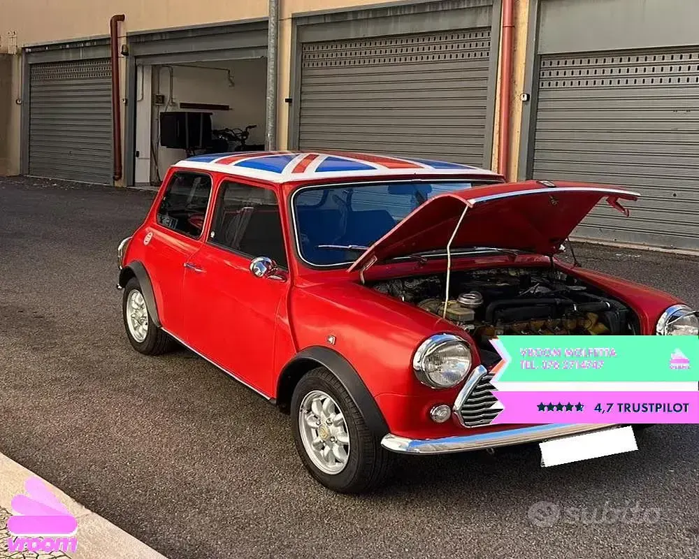 Usata Rover Mini 44 CV (32 kW) 1992 Rosso Utilitaria
