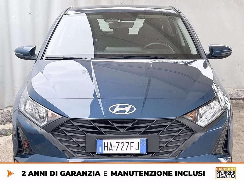 Usata Hyundai i20 79 CV (58 kW) 2025 Blu Utilitaria