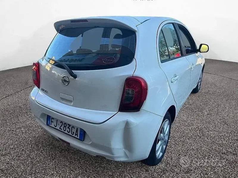 Usata Nissan Micra Acenta 80 CV (58 kW) 2017 Bianco Utilitaria