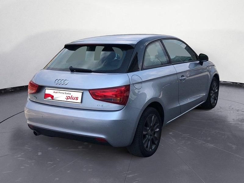 Usata Audi A1 Design 90 CV (66 kW) 2015 Argento Utilitaria