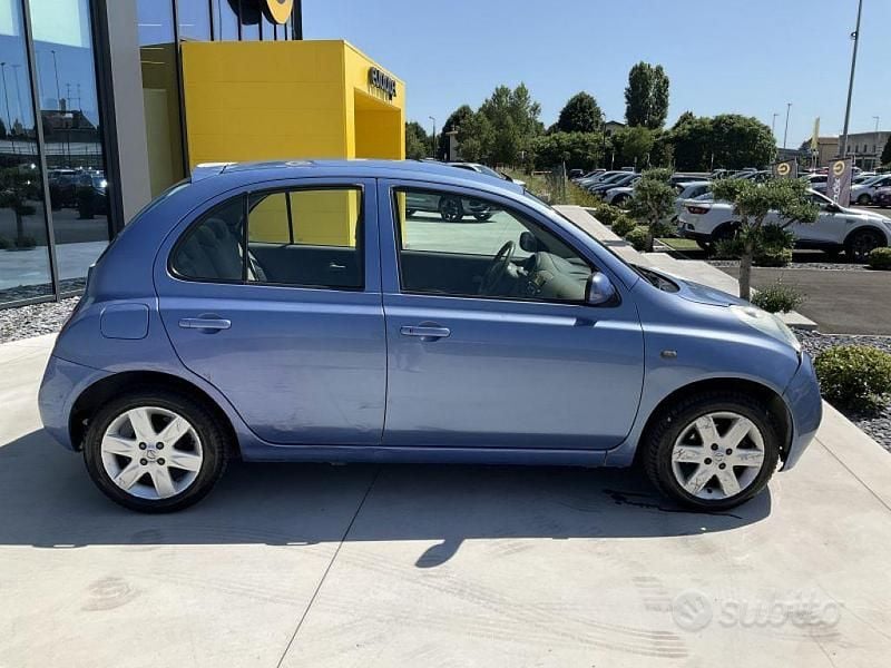 Usata Nissan Micra Acenta 80 CV (58 kW) 2003 Blu/azzurro Utilitaria