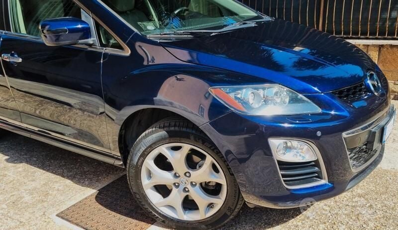 Usata Mazda CX-7 173 CV (127 kW) 2010 Blu SUV