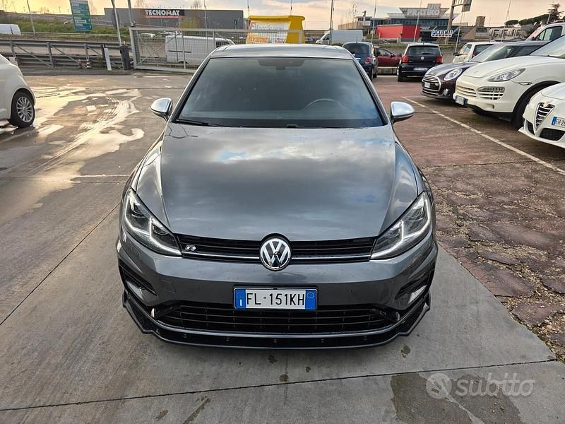 Usata VW Golf VII R 310 CV (228 kW) 2018 Grigio Berlina