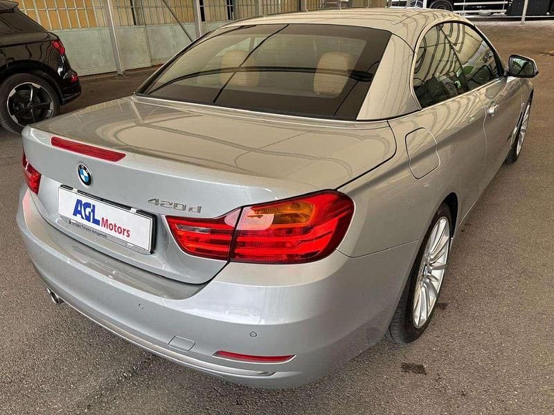 Usata BMW 420 Luxury Line 190 CV (139 kW) 2015 Argento Cabrio