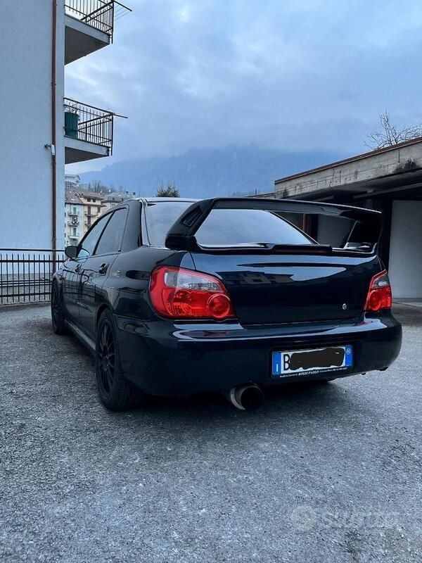 Usata Subaru Impreza 2002 Nero Berlina