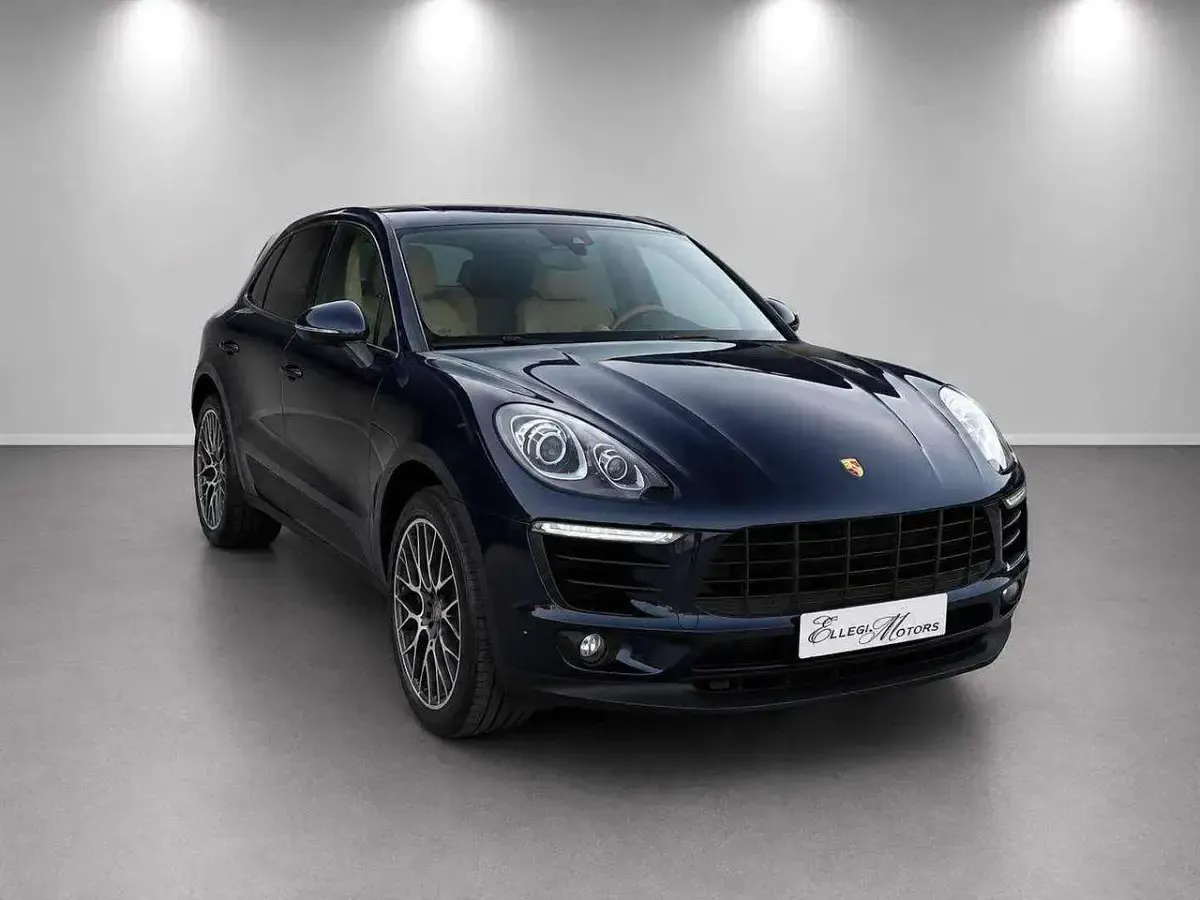 Usata Porsche Macan 250 CV (183 kW) 2018 Blu SUV