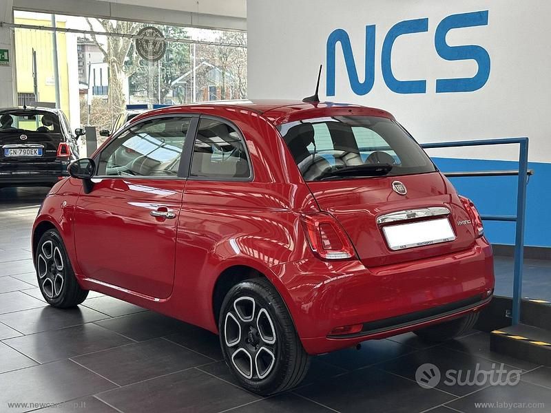 Usata Fiat 500 71 CV (52 kW) 2022 Rosso Utilitaria