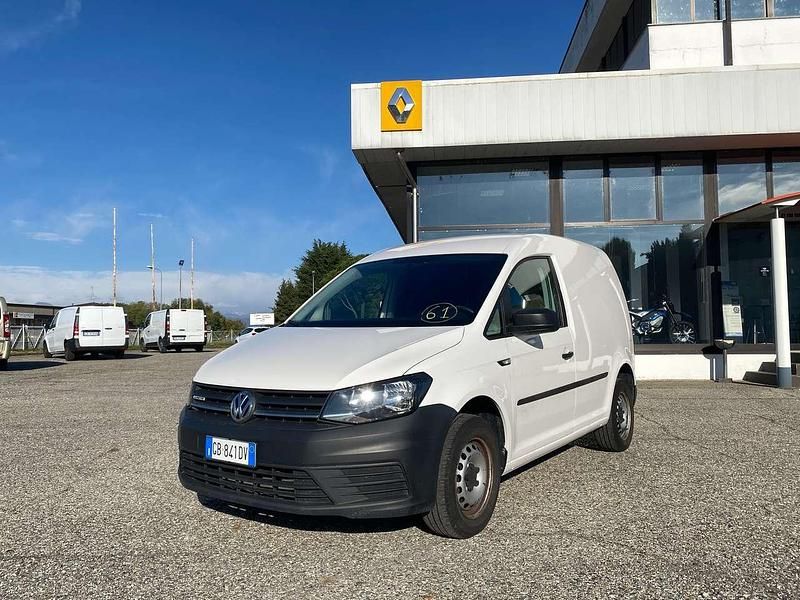 Usata VW Caddy 110 CV (80 kW) 2020 Bianco Monovolume