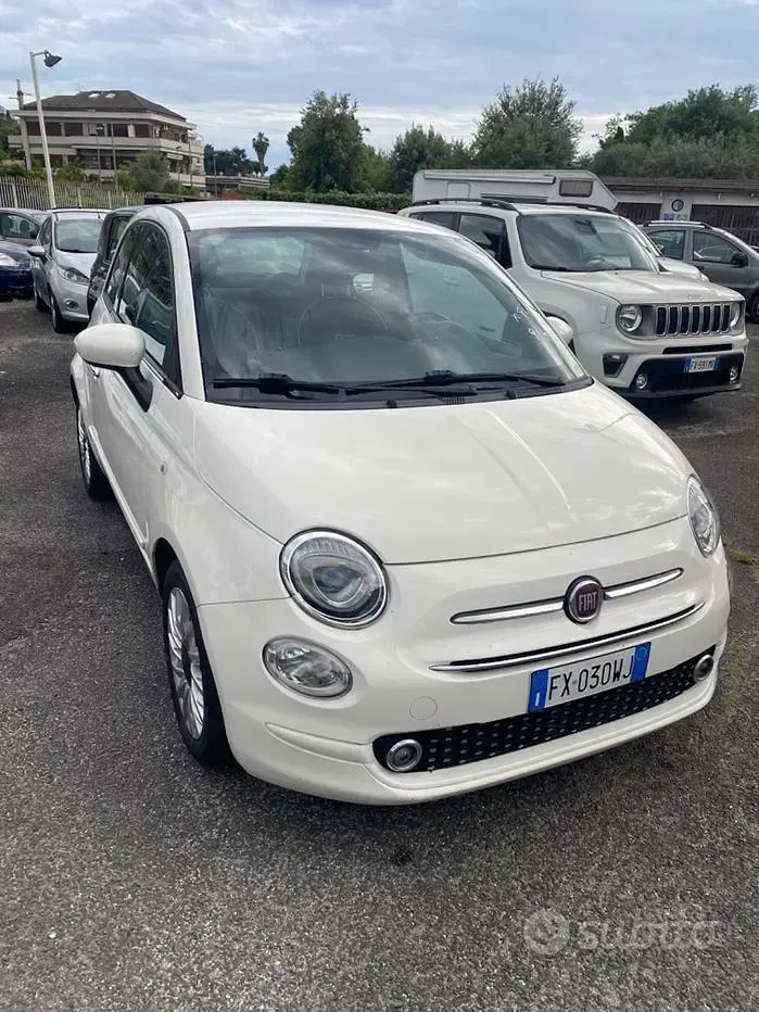 Usata Fiat 500 Lounge 69 CV (50 kW) 2019 Bianco Berlina