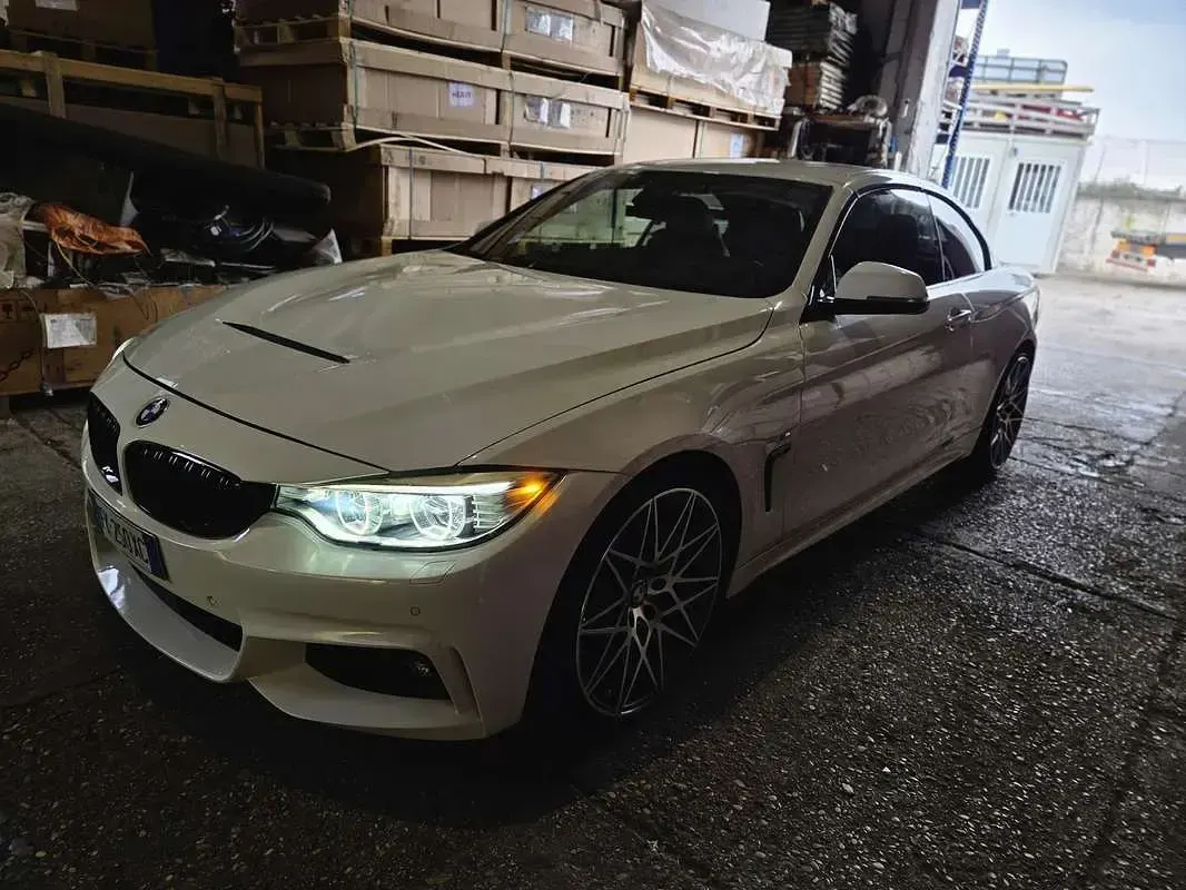 Usata BMW 435 M Sport 306 CV (225 kW) 2014 Bianco Cabrio