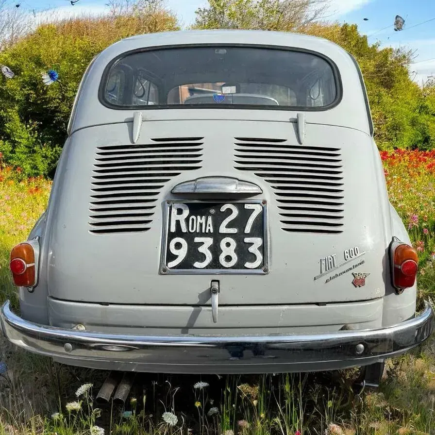 Usata Fiat 600 22 CV (16 kW) 1957 Grigio Berlina