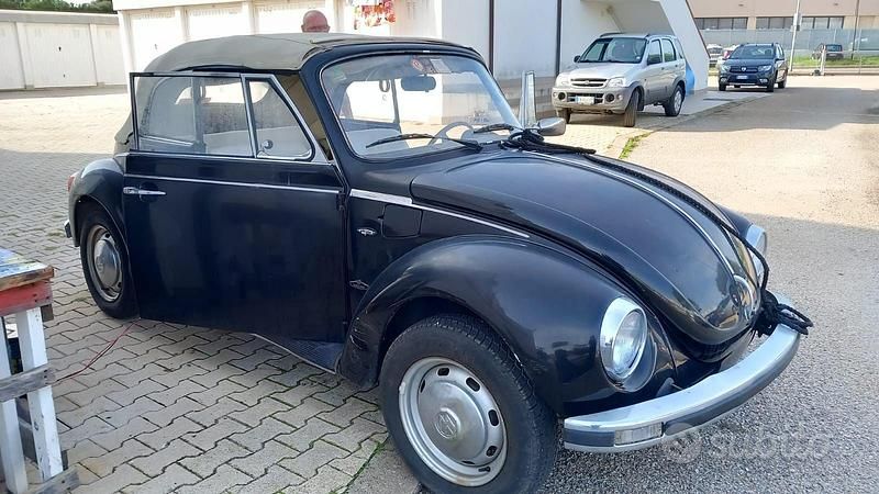 Usata VW Beetle Cabriolet 1970 Nero Cabrio