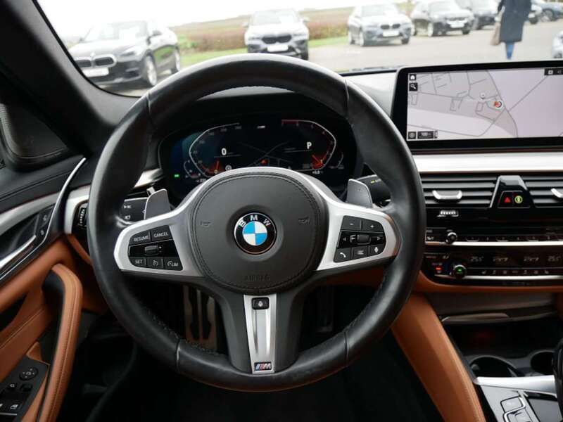 Usata BMW 530 M Sport 252 CV (185 kW) 2020 Blu/azzurro Berlina