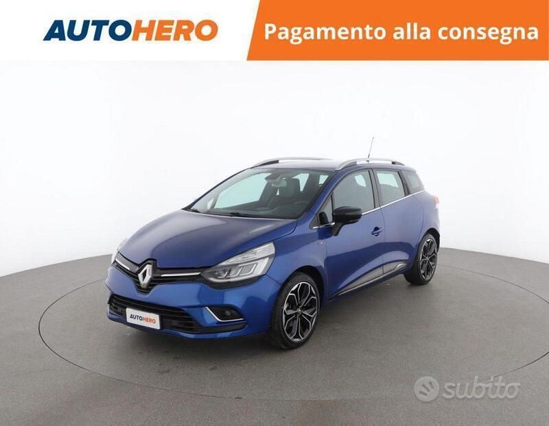 Blu/azzurro Usata 2019 Renault Clio GrandTour Intens Station wagon | 9799 € (Buon prezzo) - Immagine 1/2