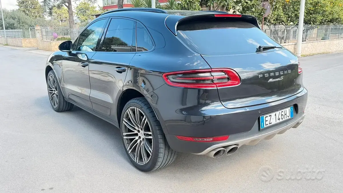 Usata Porsche Macan S 250 CV (183 kW) 2015 Nero SUV