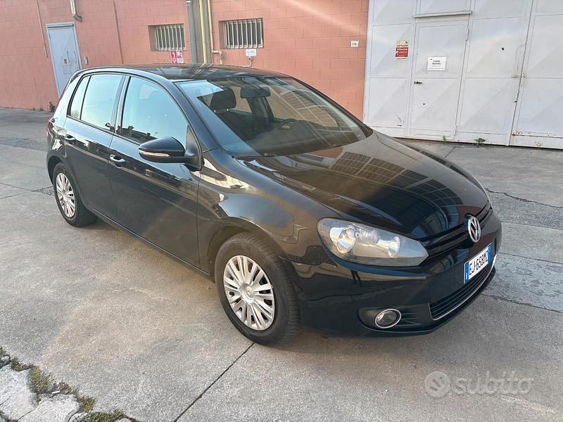 Usata VW Golf VI Highline 122 CV (89 kW) 2011 Nero Utilitaria