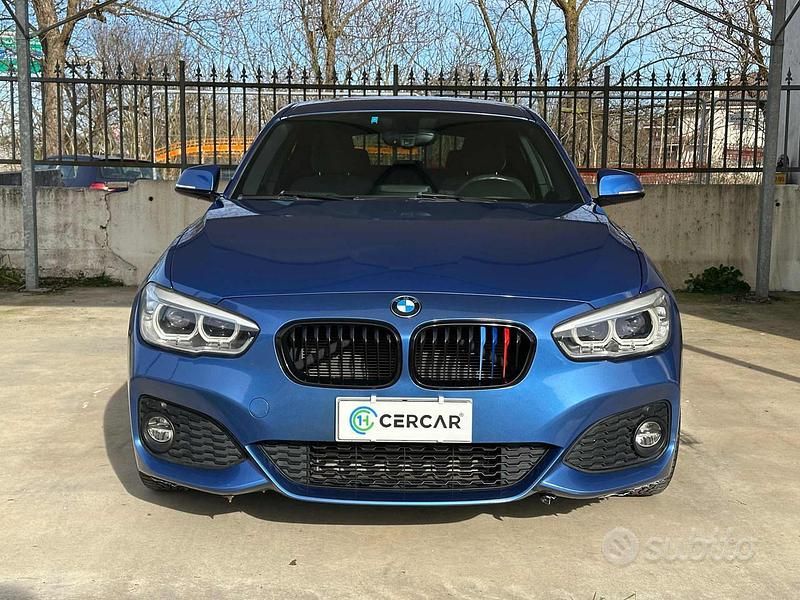 Usata BMW 116 M Sport 116 CV (85 kW) 2017 Blu Utilitaria