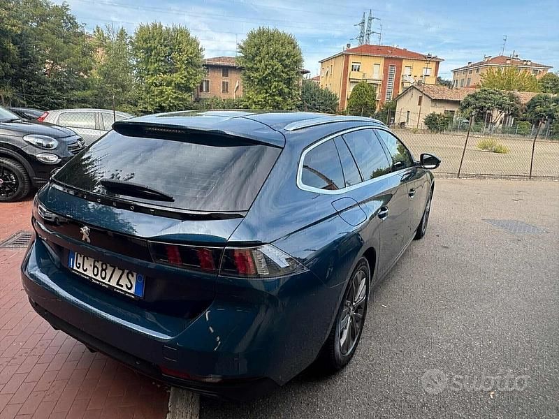 Usata Peugeot 508 131 CV (96 kW) 2020 Verde Berlina