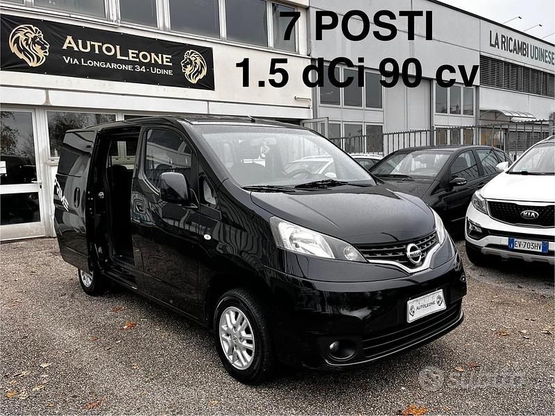 Nero Usata 2014 Nissan NV200 Monovolume | 7500 € (Cara) - Immagine 1/4