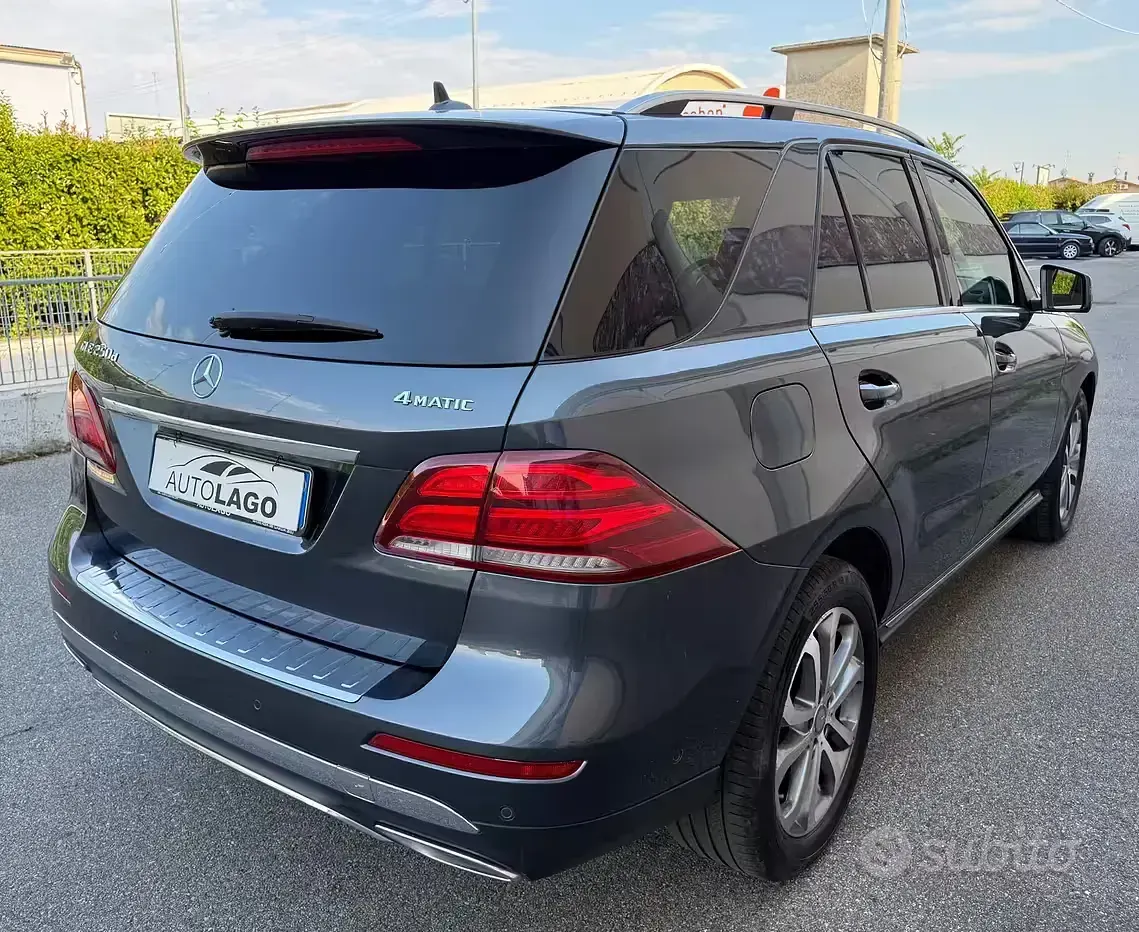 Usata Mercedes GLE250 Premium 204 CV (150 kW) 2015 Grigio SUV