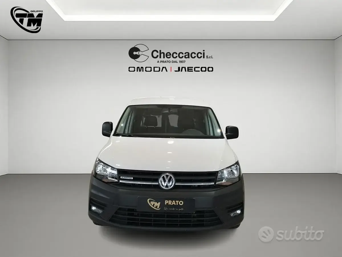 Usata VW Caddy Business 110 CV (80 kW) 2019 Bianco Monovolume