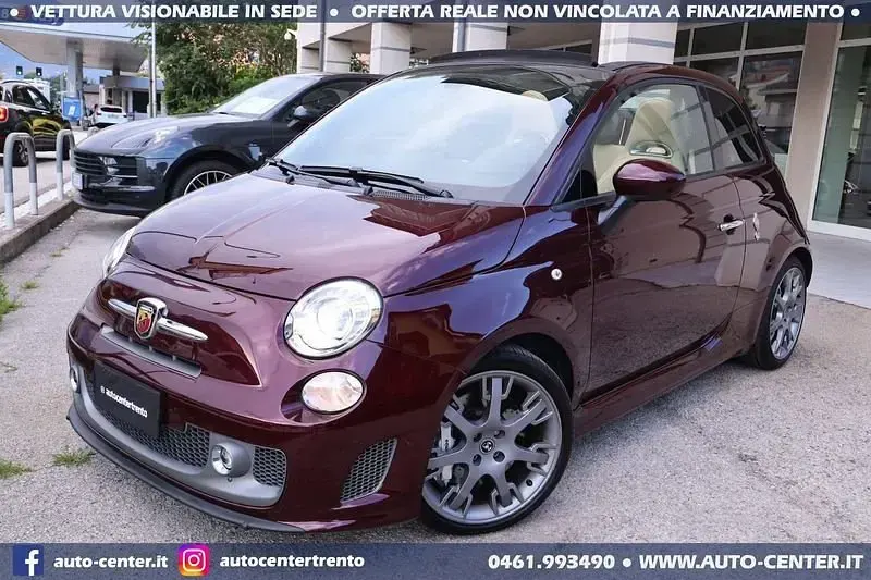 Usata Abarth 695C 179 CV (131 kW) 2013 Bordeaux Cabrio