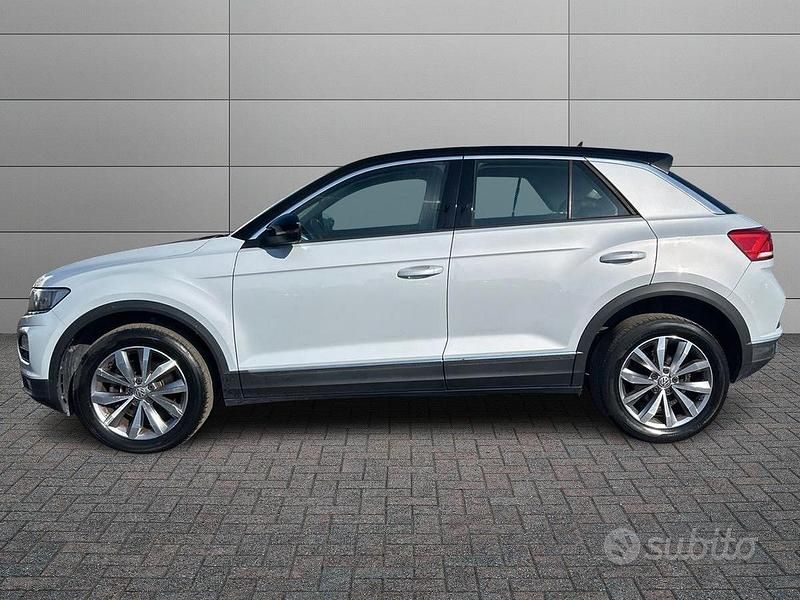 Usata VW T-Roc Advance 150 CV (110 kW) 2018 Bianco SUV