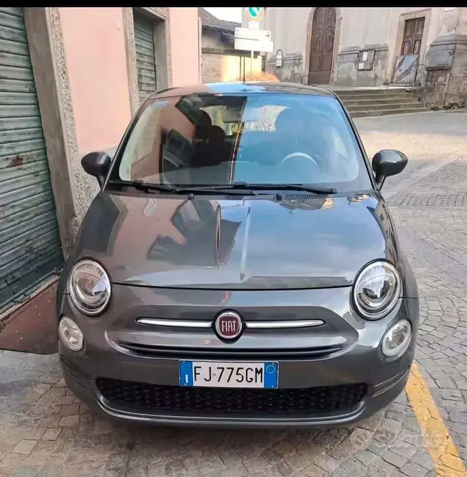 Usata Fiat 500 69 CV (50 kW) 2017 Grigio Berlina