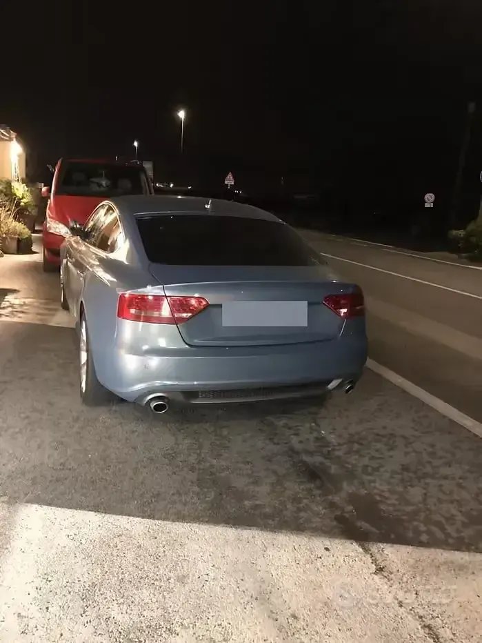 Usata Audi A5 239 CV (175 kW) 2011 Blu Coupé