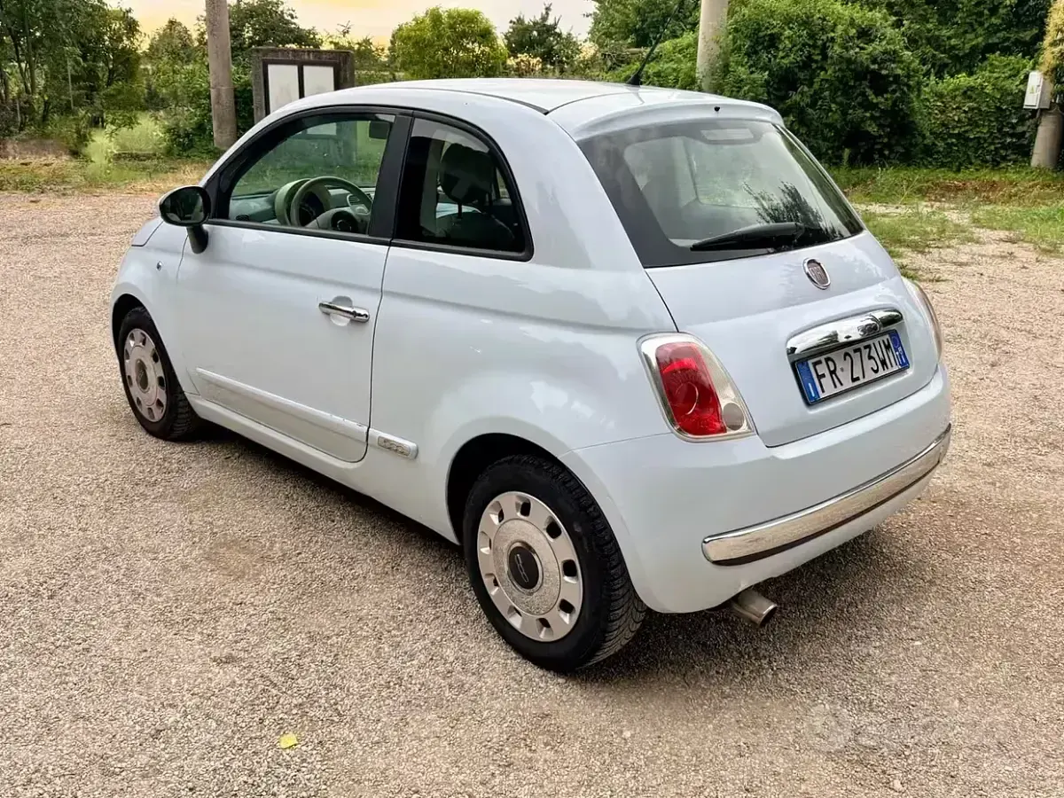 Usata Fiat 500 69 CV (50 kW) 2008 Blu Berlina