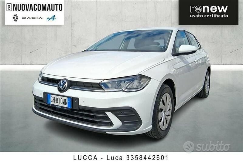 Bianco Usata 2022 VW Polo Life Tre volumi | 15.900 € (Buon prezzo) - Immagine 1/4