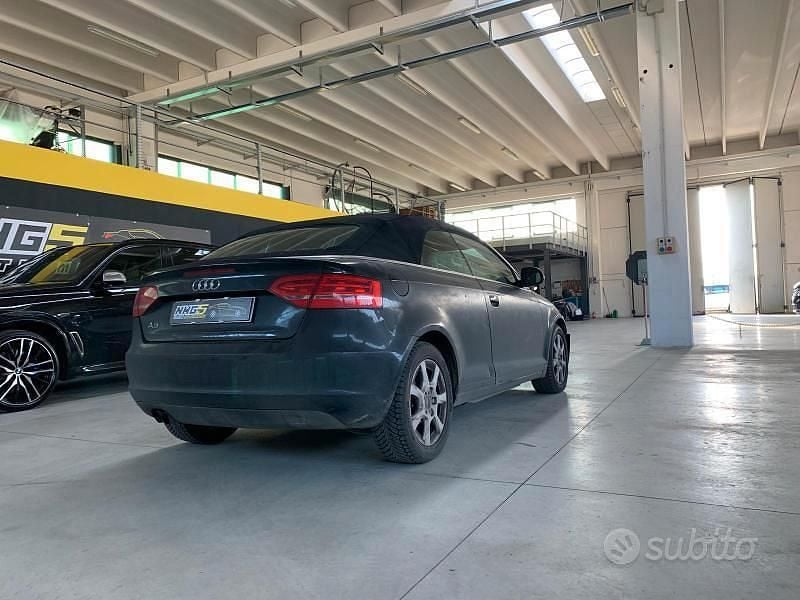 Usata Audi A3 Cabriolet Attraction 105 CV (77 kW) 2009 Nero Cabrio