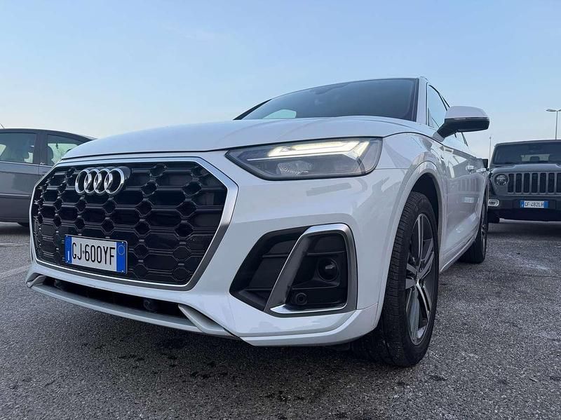 Usata Audi Q5 S-line plus 163 CV (119 kW) 2022 Bianco SUV