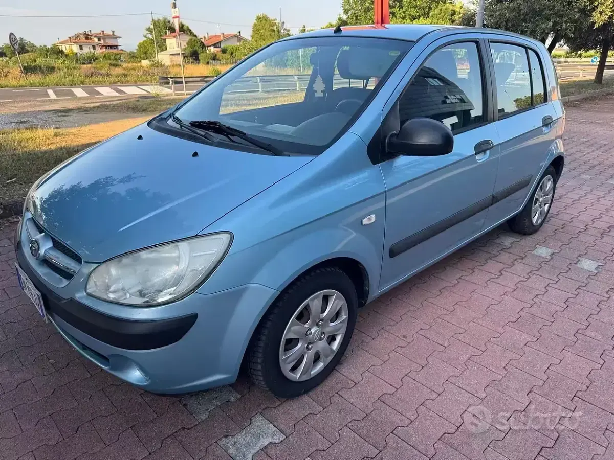 Usata Hyundai Getz Style 66 CV (48 kW) 2008 Blu Utilitaria