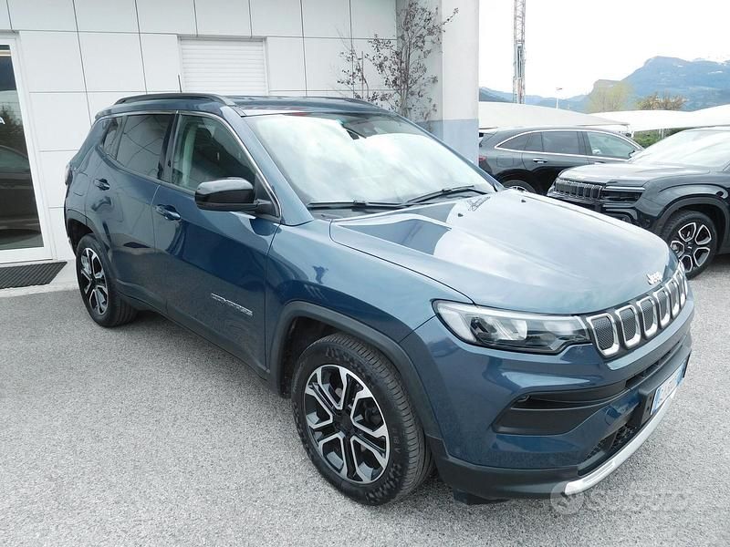 Usata Jeep Compass Limited 131 CV (96 kW) 2022 Blu SUV