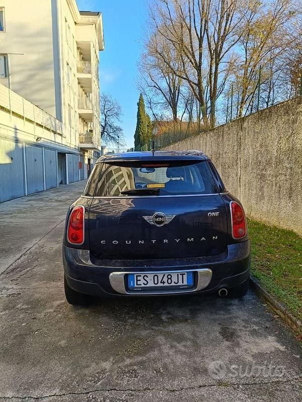 Usata Mini One Countryman 98 CV (72 kW) 2013 Blu SUV