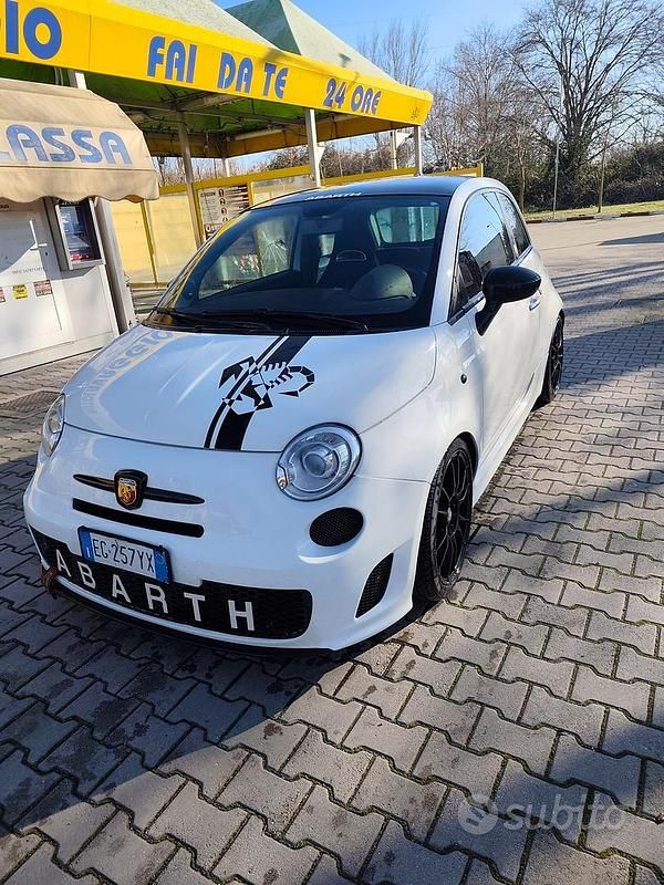 Usata Abarth 500 2011 Bianco Coupé