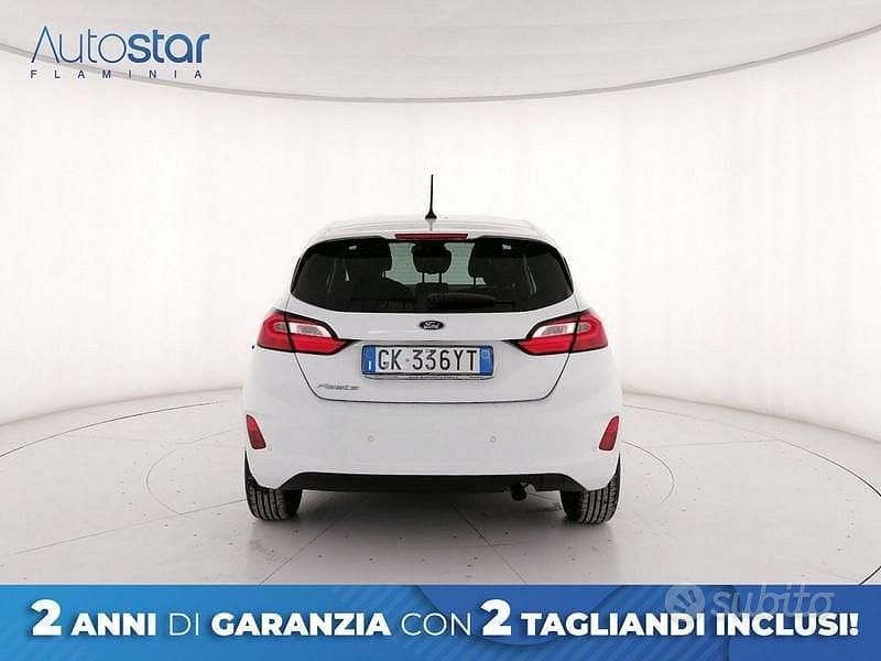 Usata Ford Fiesta Titanium 75 CV (55 kW) 2022 Bianco Berlina