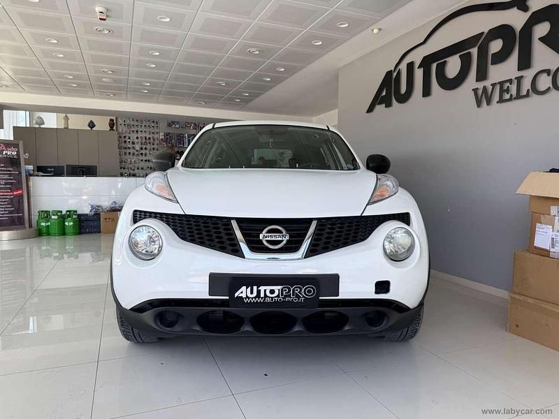 Bianco Usata 2012 Nissan Juke Acenta SUV | 6200 € (Buon prezzo) - Immagine 1/4
