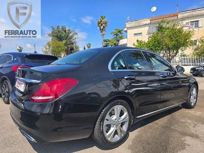 Usata Mercedes C220 Executive 170 CV (125 kW) 2016 Nero Berlina