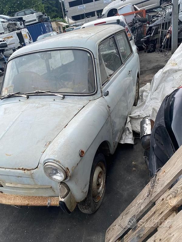 Usata Autobianchi Bianchina 1960 Blu Utilitaria