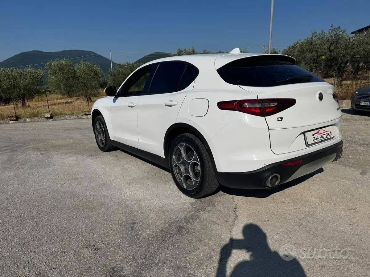 Usata Alfa Romeo Stelvio 190 CV (139 kW) 2020 Bianco SUV