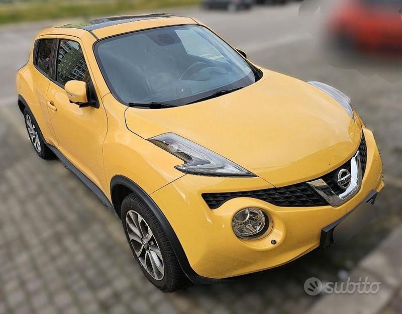 Usata Nissan Juke Tekna 110 CV (80 kW) 2016 Giallo SUV