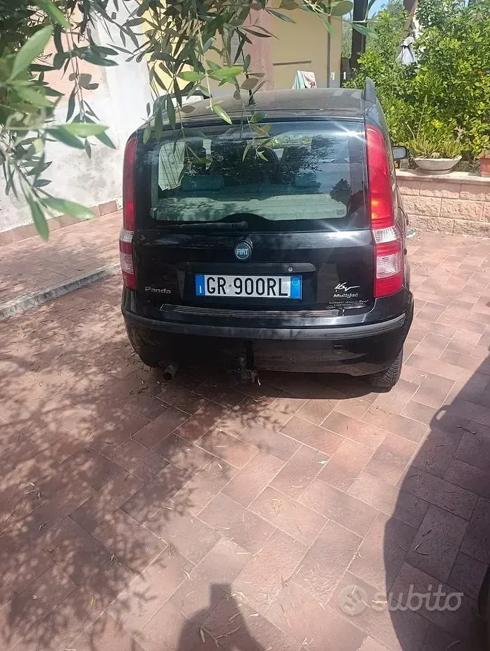 Usata Fiat Panda 85 CV (62 kW) 2003 Nero Utilitaria
