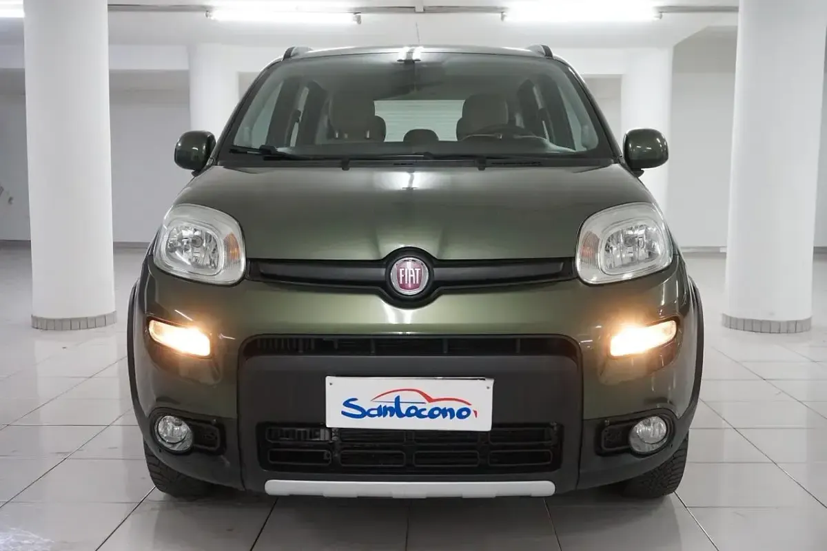 Usata Fiat Panda 4x4 S 75 CV (55 kW) 2014 Verde Utilitaria