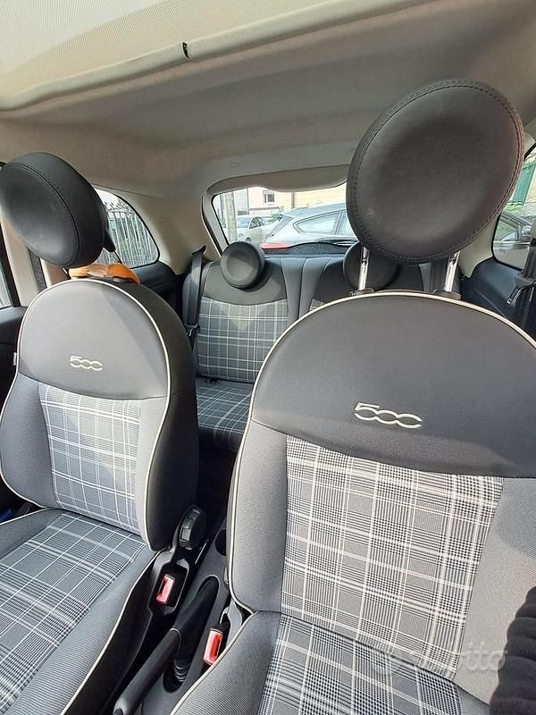 Usata Fiat 500 69 CV (50 kW) 2018 Bianco Utilitaria