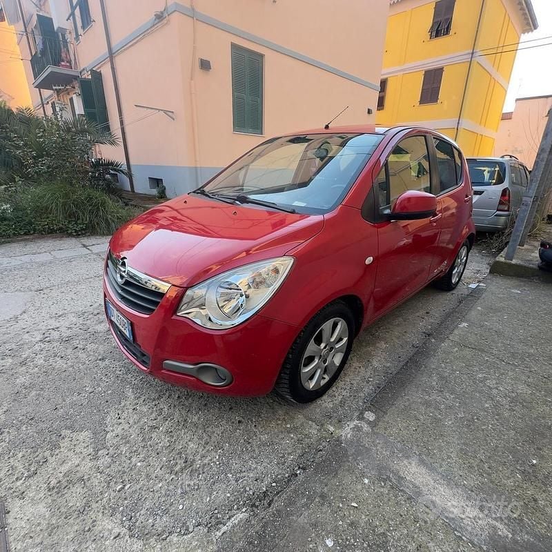 Usata Opel Agila 2010 Rosso Utilitaria